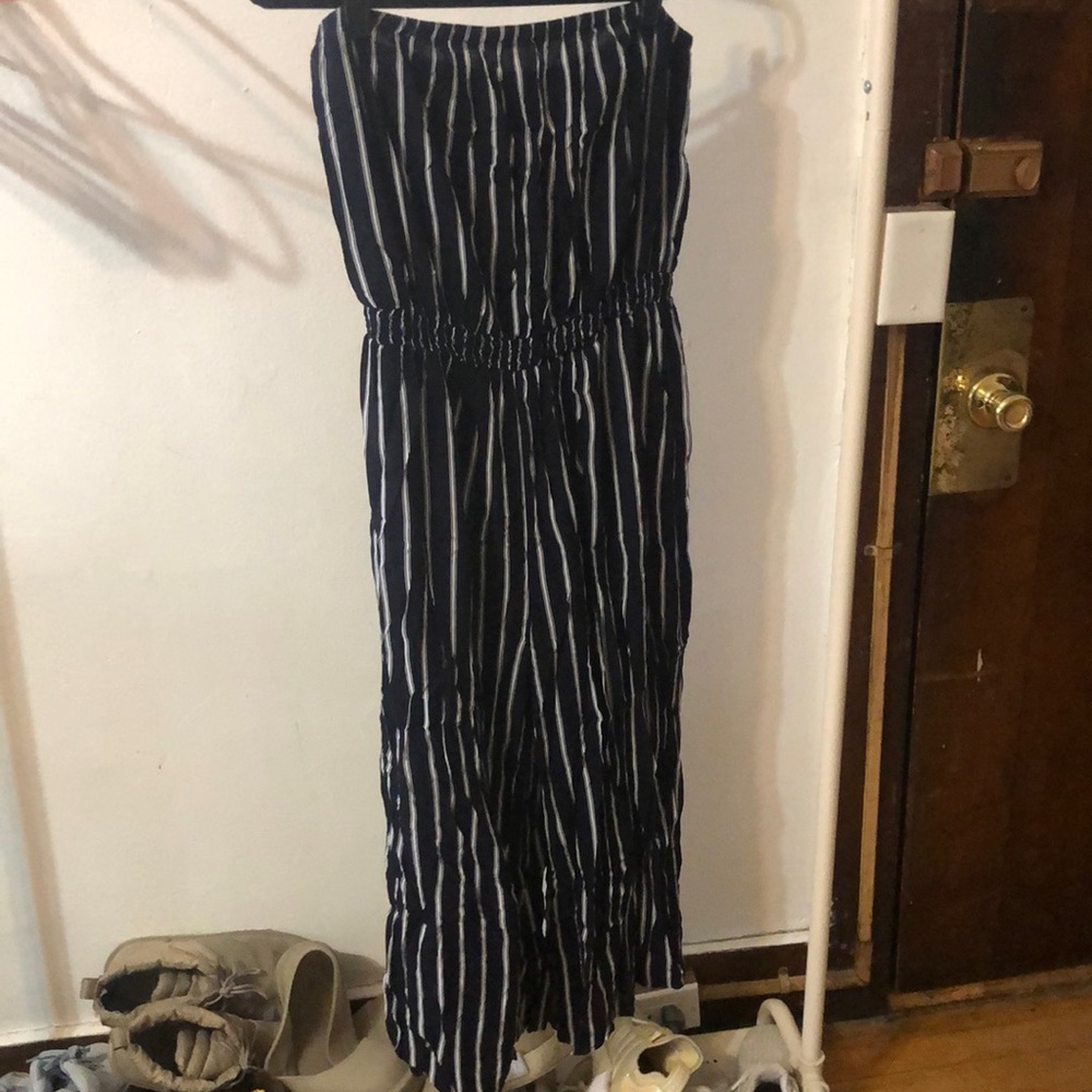 Strapless romper!